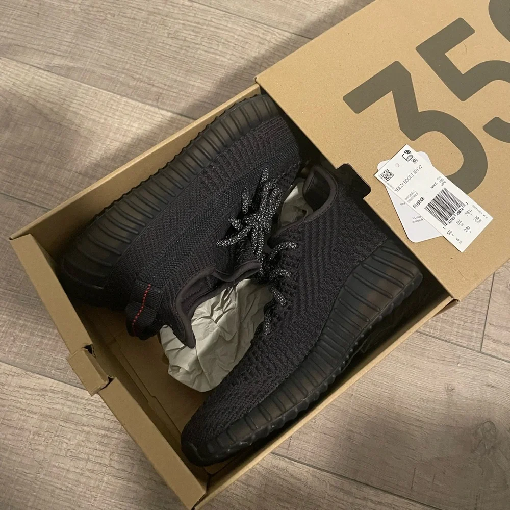 SOLD 🚫 Yeezy Boost 350 V2 Non Reflective Sneakers - Picture 13 of 15